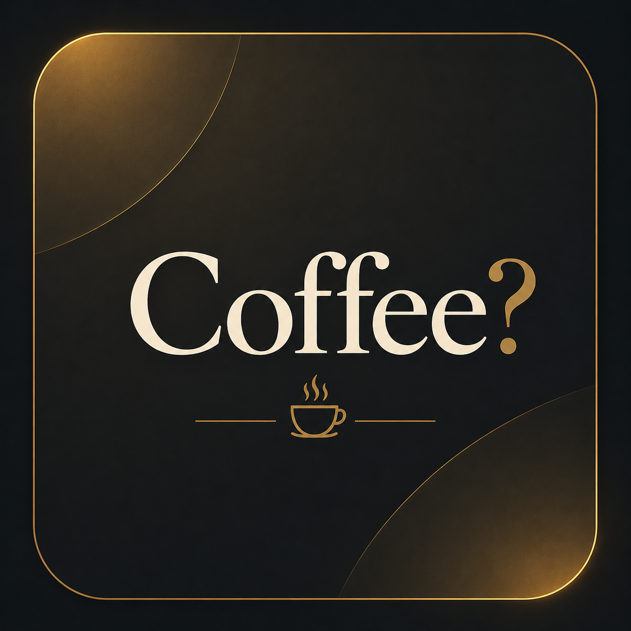 Coffee conversation